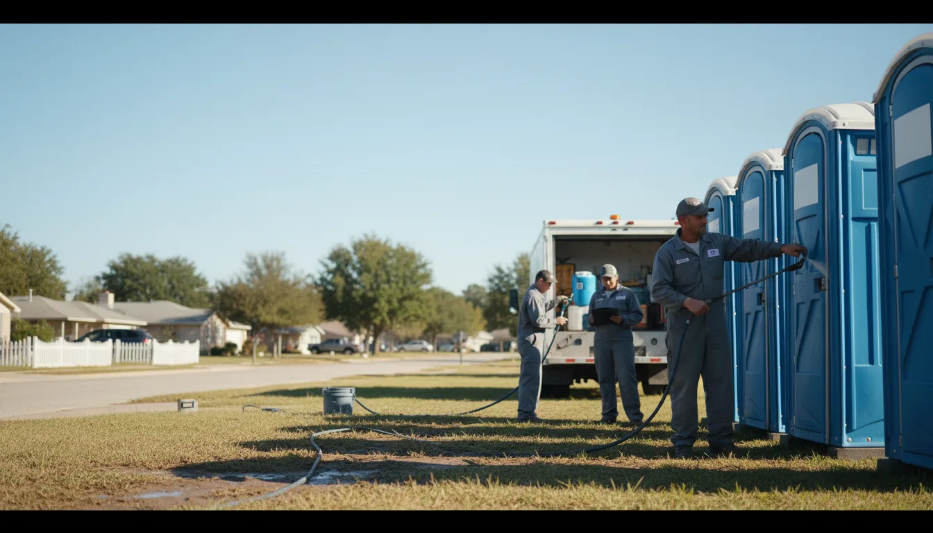 Long-Term Portable Toilet Rental in Burdick, KS near me